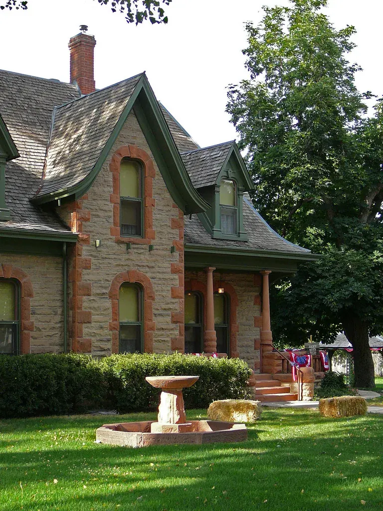 Residential home representing first-home lending