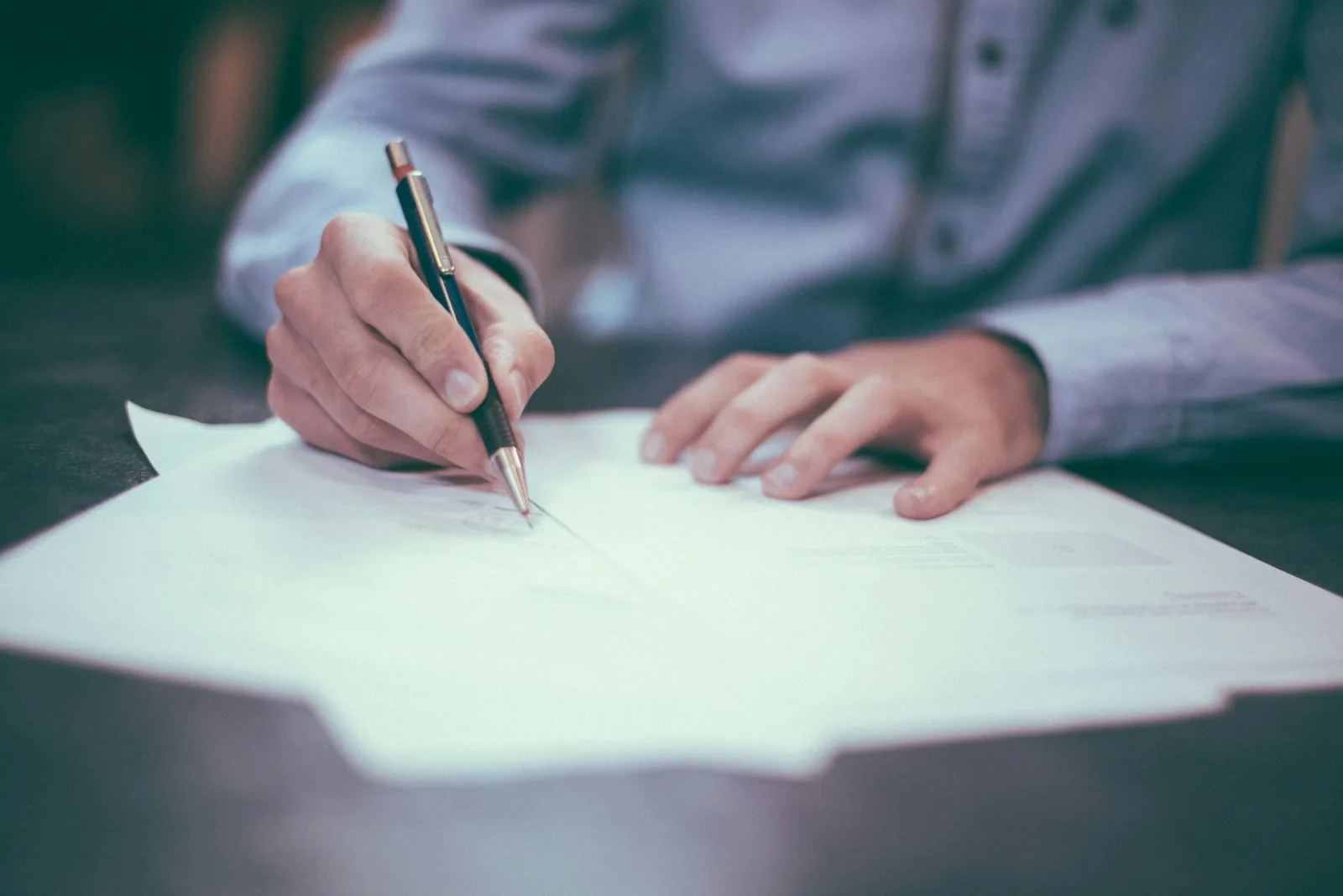Finance documents prepared for a lending discussion