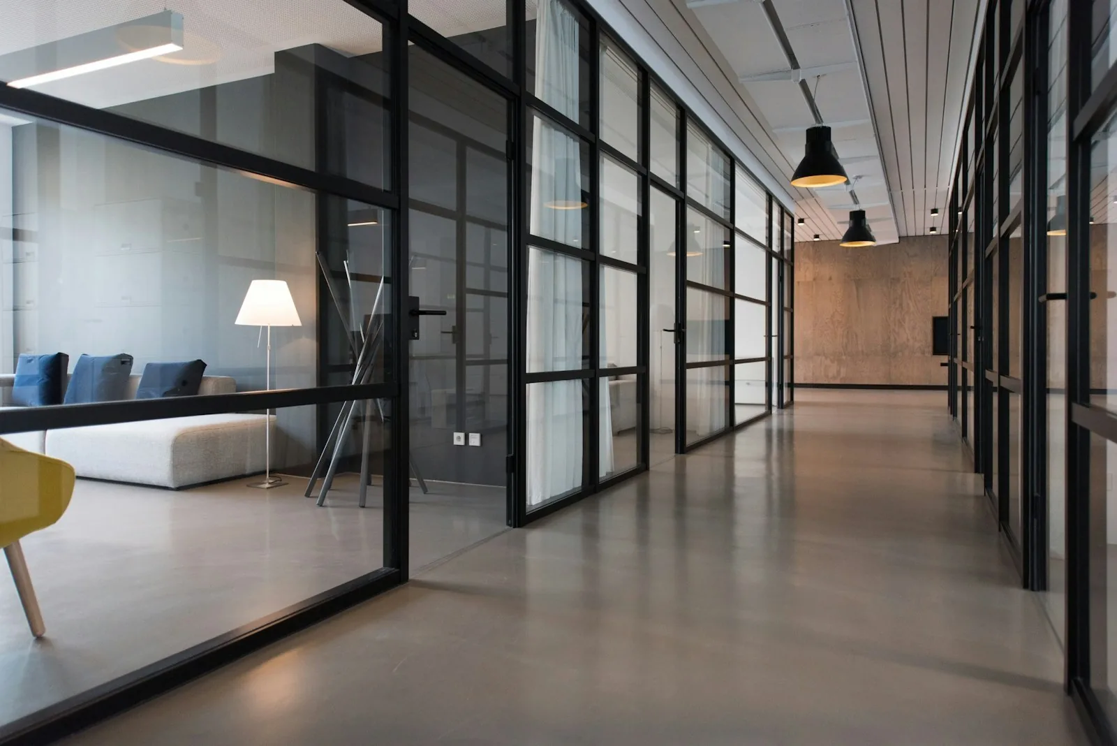 Professional workspace representing business lending support