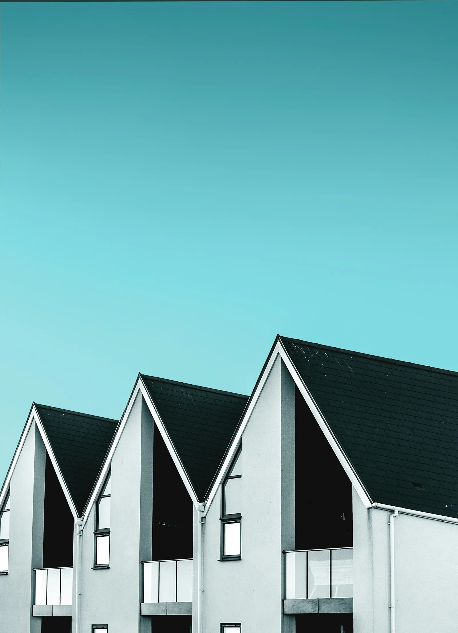 Family suburban housing representing residential lending