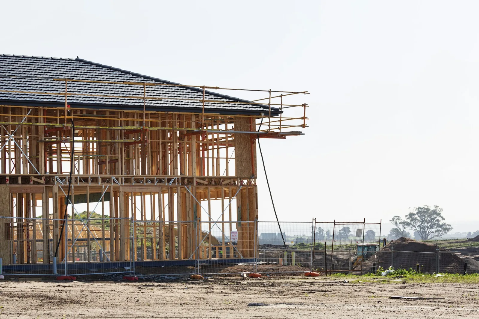 Residential construction representing land and build finance