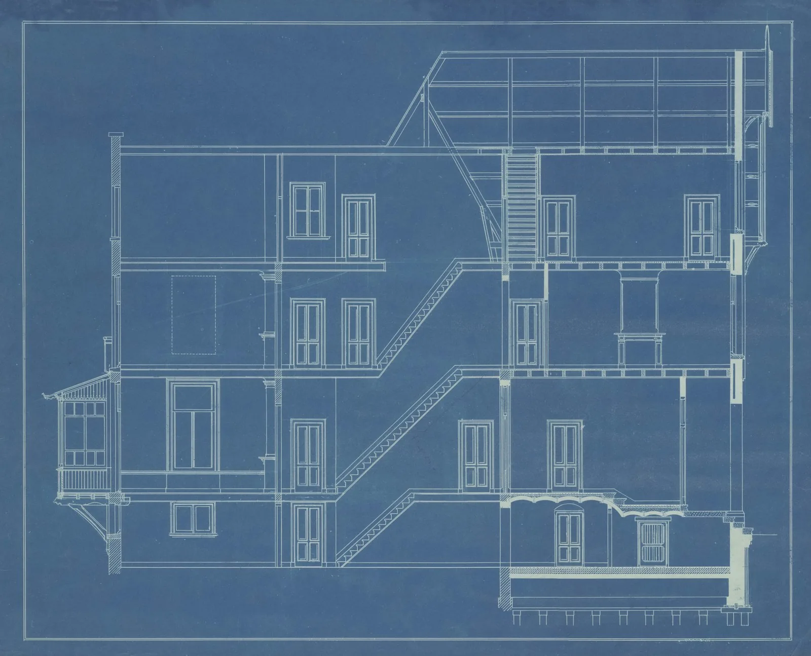New housing plans representing staged construction finance