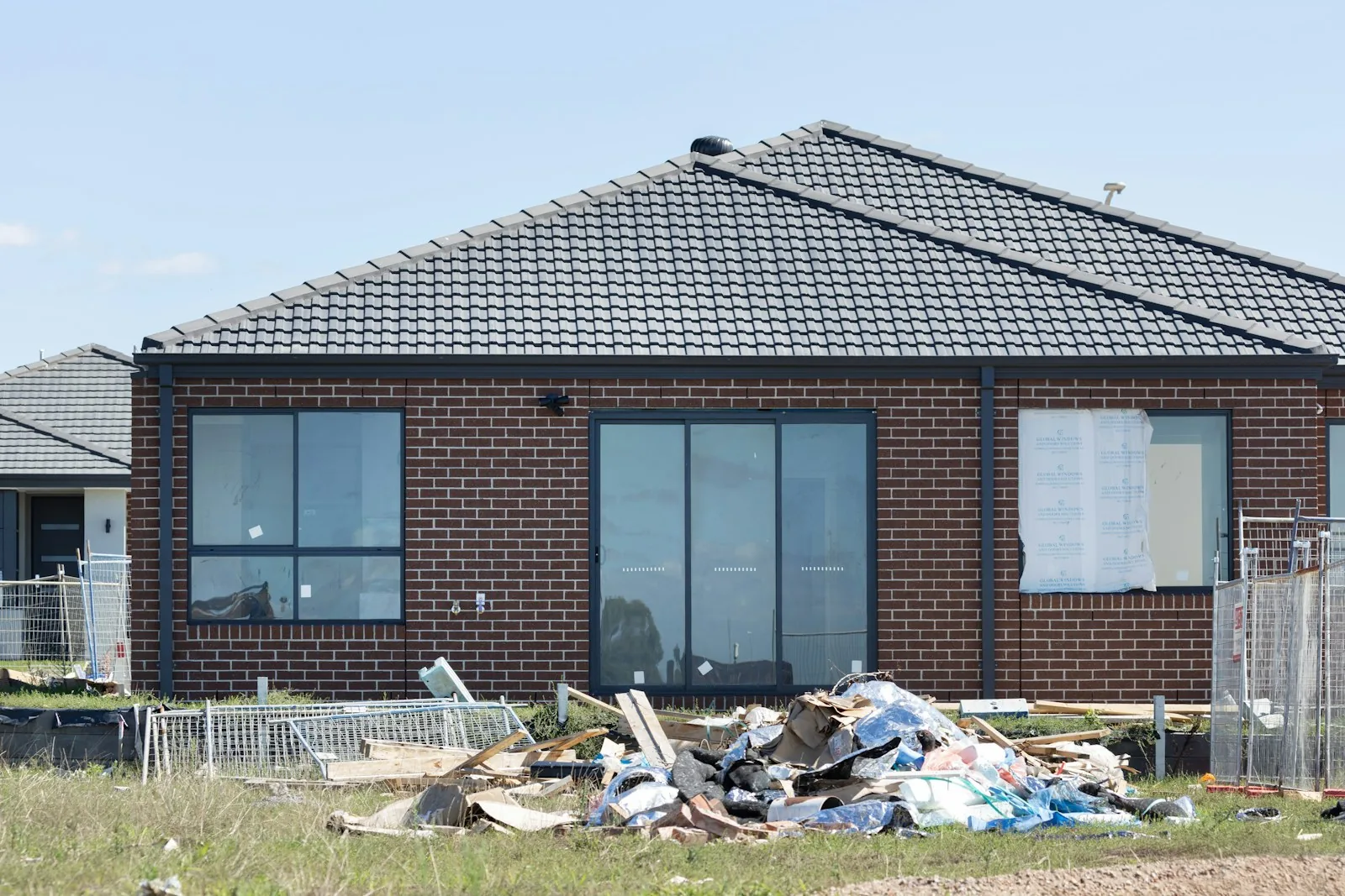 Modern suburban homes representing an upgrader property